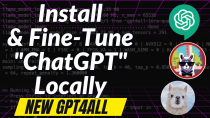 Thumbnail for GPT4ALL: EASIEST Local Install and Fine-tunning of "ChatGPT" like MODEL | Prompt Engineering