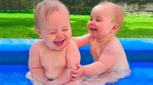 Thumbnail for 🔴 [LIVE] Funniest TWIN BABIES Playing with Water Compilation of 2024 || Cool Peachy