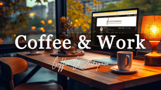 Thumbnail for Work Jazz Playlist ☕ Smooth Jazz and Sweet Bossa Nova Music for Work, Study & Relax | Coffee Workspace