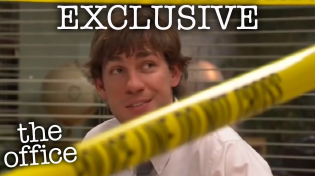 Thumbnail for Jim & Dwight's Police Tape Prank (EXCLUSIVE) - The Office US | The Office