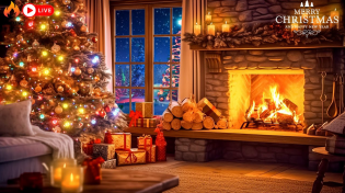 Thumbnail for 24/7 Beautiful Christmas Fireplace Music🔥The Best Relaxing Christmas Piano Music🎅🎄 | Relaxing Fire Sound
