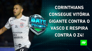 Thumbnail for Corinthians VENCE o Vasco e RESPIRA; Flamengo pega o Galo; Líder Palmeiras também JOGA | BATE PRONTO
