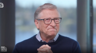 Thumbnail for Bill Gates squirms when confronted over Jeffrey Epstein [Shorter clip]