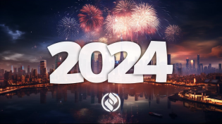 Thumbnail for Happy New Year 2024 🎁 Best Happy New Year Music 2024 🎉 New Year's Eve Atmosphere 2024 | DEEP BLAZE