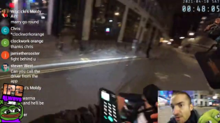 Thumbnail for Live streamer stops an asian getting stabbed and robbed
