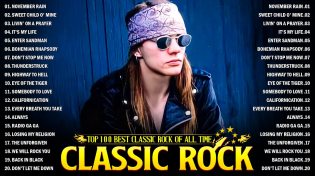 Thumbnail for Guns N Roses, Bon Jovi, Metallica, Queen, Aerosmith, Nirvana 🔥 Classic Rock 70s 80s 90s Full Album | Classic Rock Music
