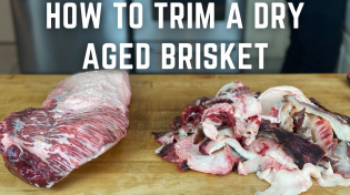 Thumbnail for Trimming a Dry Aged Brisket #shorts | Max the Meat Guy