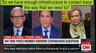 Thumbnail for Dr. Deborah Birx accidentally reveals who's running the Coronavirus show