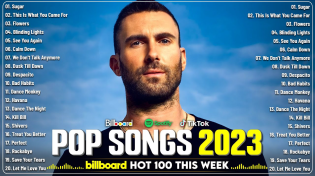 Thumbnail for Maroon 5, Ed Sheeran, Dua Lipa, Rihanna, Adele, Miley Cyrus, Bruno Mars 💖 Pop En Inglés 2023 | Pop Music